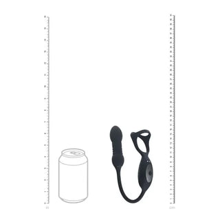 LEVELZ VIBRATING AND THRUSTING COCK RING AND PROSTATE STIMULATOR