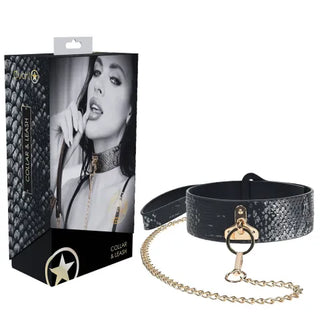 OUCH FLORENCE COLLAR WITH LEASH