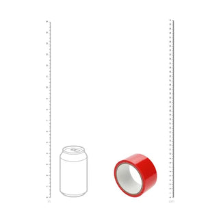 OUCH! PVC NON STICK TAPE RED 20 METRE