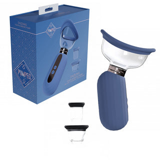 PUMPED DAZZLING VULVA & BREAST PUMP