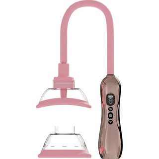 PUMPED VULVA AND BREAST PUMP WITH TONGUE STIMULATOR