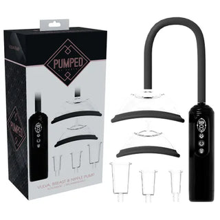 PUMPED VULVA BREAST AND NIPPLE PUMP