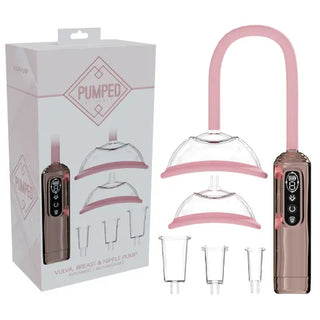 PUMPED VULVA BREAST AND NIPPLE PUMP