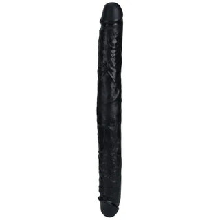 REALROCK 40CM THICK DOUBLE DILDO BLACK