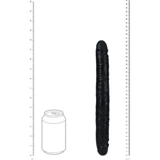 REALROCK SLIM DOUBLE DILDO BLACK