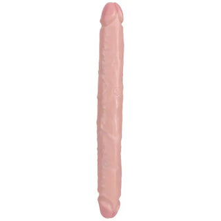 REALROCK 30CM SLIM DOUBLE DILDO FLESH