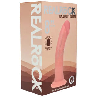 REALROCK DUAL DENSITY CURVED DILDO