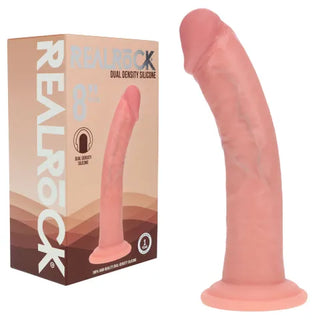REALROCK DUAL DENSITY CURVED DILDO