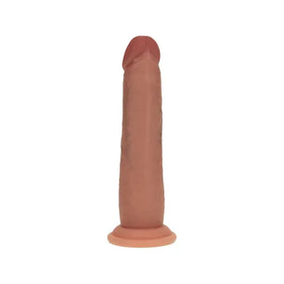 REALROCK DUAL DENSITY SLIDING SKIN SILICONE DILDO 7"