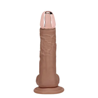 REALROCK METAL HEAD RECHARGABLE DILDO