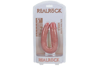 REALROCK U SHAPED DOUBLE DILDO