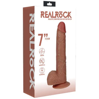 REALROCK REALISTIC VIBRATING DILDO