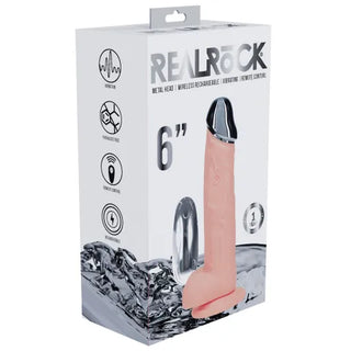 REALROCK METALHEAD RECHARGEABLE DILDO