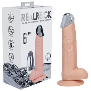 REALROCK METALHEAD RECHARGEABLE DILDO