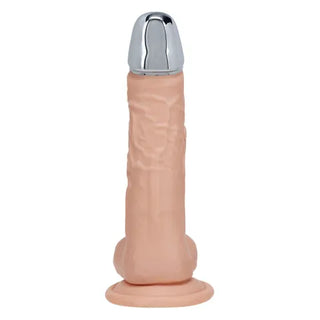 REALROCK METALHEAD RECHARGEABLE DILDO