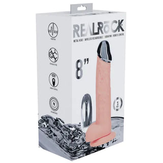 REALROCK METALHEAD RECHARGEABLE DILDO