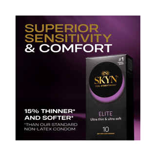 SKYN ELITE CONDOMS 10 PACK