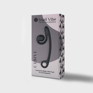 SNAIL VIBE CURVE VIBRATOR BLACK