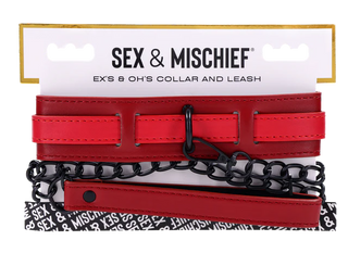 S&M EXS & OHS COLLAR AND LEASH