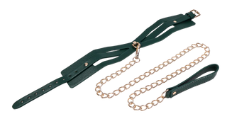 SEX & MISCHIEF INDICA CUTOUT COLLAR AND LEASH