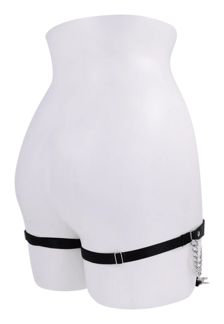 SEX AND MISCHIEF CHAIN LACE GARTERS