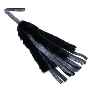 SEX AND MISCHEIF COUGAR FAUX FUR FLOGGER