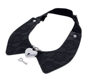 SEX AND MISCHIEF HEARTBOUND LACE DAY COLLAR