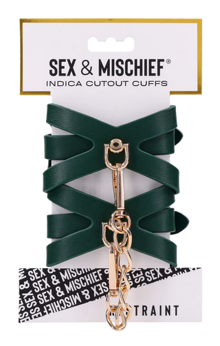 SEX & MISCHIEF INDICA CUTOUT CUFFS
