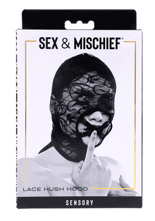 SEX AND MISCHIEF LACE HUSH HOOD