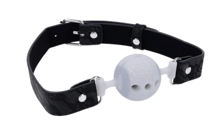 SEX AND MISCHIEF LACE BREATHABLE BALL GAG