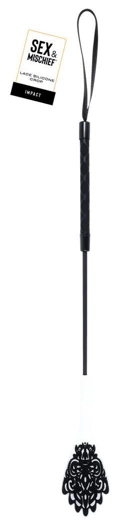 SEX AND MISCHIEF LACE SILICONE CROP