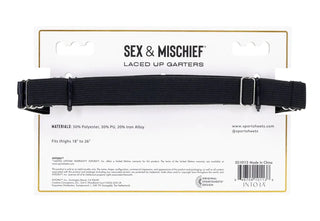 SEX AND MISCHIEF LACED UP GATERS