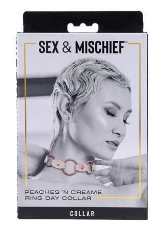 SEX AND MISCHIEF PEACHES AND CREAME RING DAY COLLAR