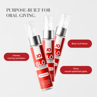 JO BLO STRAWBERRY ORAL PLEASURE GEL