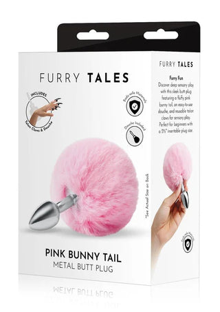 FURRY TALES BUNNY TAIL METAL BUTTPLUG