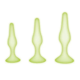 WHIPSMART GLOW IN THE DARK 3 PIECE ANAL TRAINING KIT