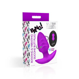 BANG! 10X ROTATING AND VIBRATING BUTT PLUG