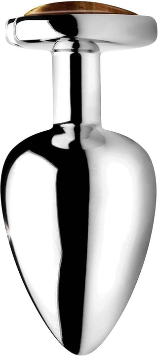 BOOTY SPARKS GEMSTONES TIGER EYE ANAL PLUG