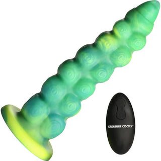 FANTASY SQUIRMER THRUSTING AND VIBRATING DILDO