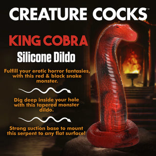 CREATURE COCKS KING COBRA DILDO