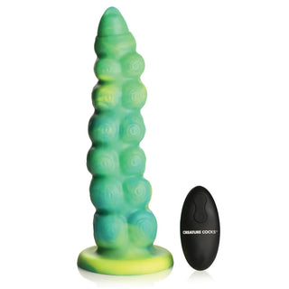 CREATURE COCKS SQUIRMER THRUSTING AND VIBRATING DILDO