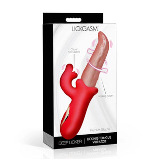 LICKGASM DEEP LICKER LICKING TONGUE VIBRATOR
