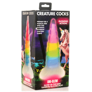 CREATURE COCK UNI-GLOW DILDO