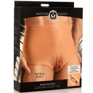 MASTER SERIES PUSSY PANTIES SILICONE VAGINA AND ASS PANTIES