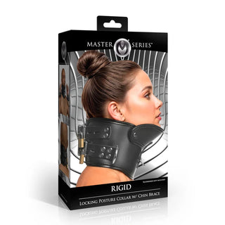 MASTER SERIES RIGID LOCKING POSTURE COLLAR WITH CHIN BRACE