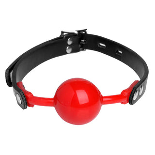 THE HUSH BALL SILICONE COMFORT FORMING BALL GAG