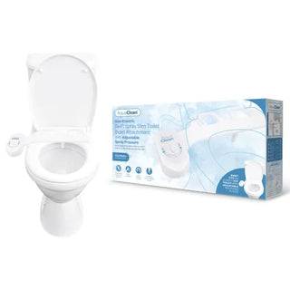 AQUACLEAN SWIFT SPRAY SLIM TOILET BIDET ATTACHMENT