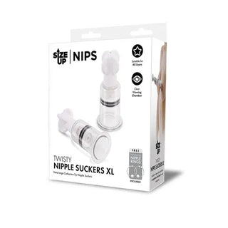 SIZE UP TWISTY NIPPLE SUCKERS XL