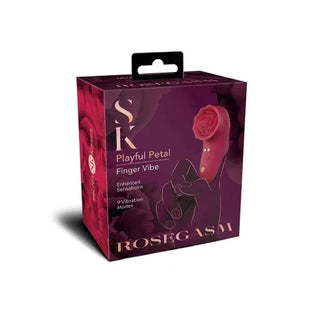 ROSEGASM PLAYFUL PETAL FINGER VIBRATOR