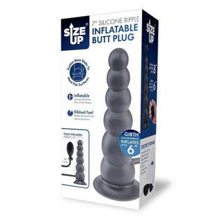 SIZE UP RIPPLE INFLATABLE BUTT PLUG